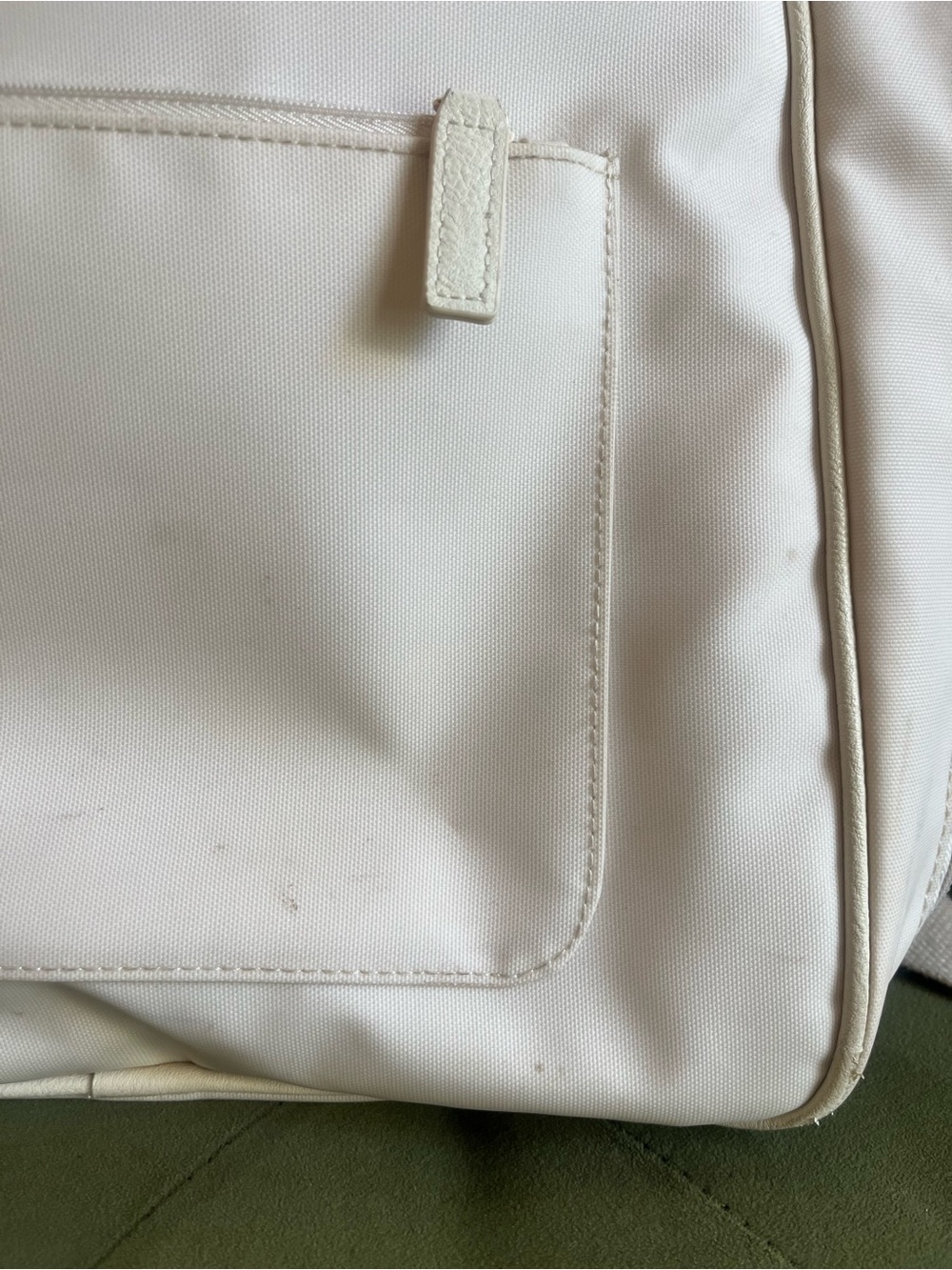 BEIS The Expandable Backpack in Beige - Picture 5 of 11